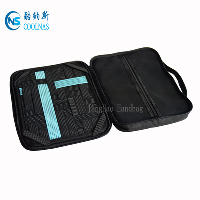 ODM/OEM Design GRID Gadget Organizer Elastic Travel Cable Organizer Bag