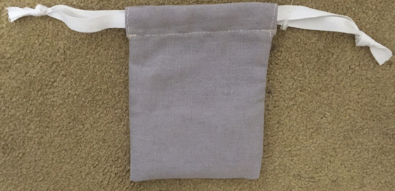 Jute Drawstring Bags / Burlap Drawstring Bags Custom Silk Screen Printing