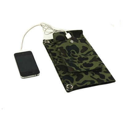 3.5W Smartphone Foldable Solar Panel , Solar Powered Cellphone Charger