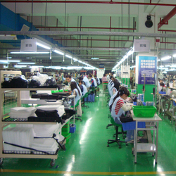 Dongguan Jing Hao Handbag Products Co., Limited, factory production line