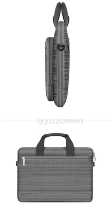 Adjustable Nylon Mens Messenger Laptop Bags Grey Color For Macbook Pro