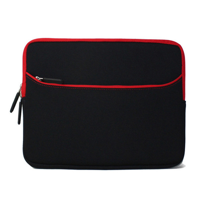 Business Red Shockproof Laptop Sleeve / Laptop Waterproof Messenger Bag