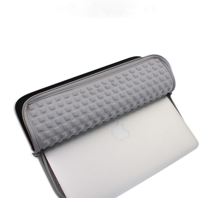 Blue Shockproof Laptop Sleeve , Neoprene Macbook Pro 13 Inch Sleeve