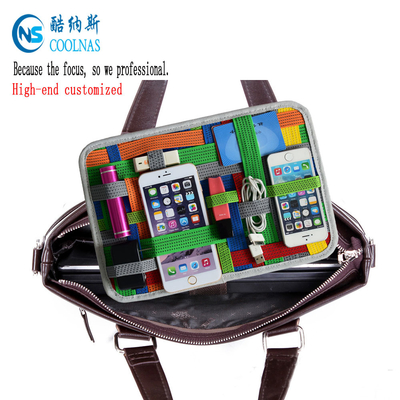 GRID Laptop Bag Organizer Elastic Board / Flexible Cable Organizer Bag