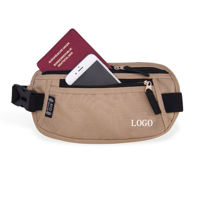 Ripstop Nylon RFID Travel Bags , Waterproof Travel Waist Bag For Men