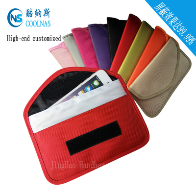 Radiation Shield  RFID Travel Bags For Cell Phone Signal Blocking