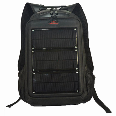 Custom Outdoor Backpacking Solar Battery Charger 8W For Cell Phones
