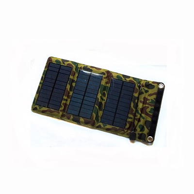 Flexible Portable Fold Up Solar Panels 600D PVC For Outdoor Camping