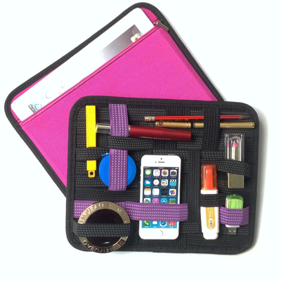 7 Inch Tablet Neoprene Tablet Cover Bag , Digital Tablet Tool Organizer Bag