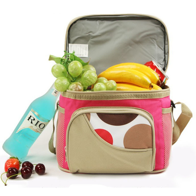 Food Thermos Girls Lunch Bags Anti - Tearing Nylon Fabric For Beach